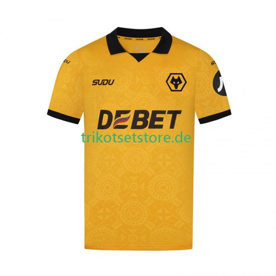 Wolverhampton Wanderers 2025-2026 Herren Trikot Heim Kurzarm