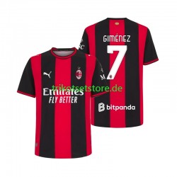 AC Mailand Gimenez 7 2026-2027 Herren Trikot Heim Kurzarm