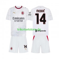 AC Mailand Modrić Luka 14 2026-2027 Kinder Trikotset Auswärts Kurzarm