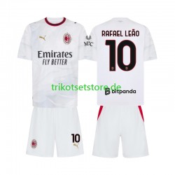 AC Mailand Rafael Leao 10 2026-2027 Kinder Trikotset Auswärts Kurzarm