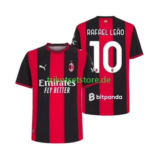 AC Mailand Rafael Leao 10 2026-2027 Herren Trikot Heim Kurzarm