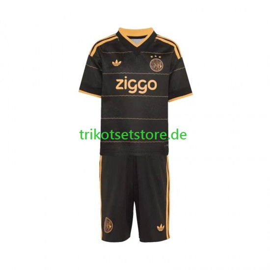 Ajax Amsterdam 2026-2027 Kinder Trikotset Auswärts Kurzarm
