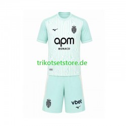 AS Monaco 2026-2027 Kinder Trikotset Ausweich Kurzarm