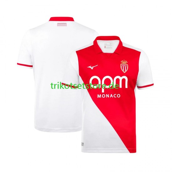 AS Monaco 2026-2027 Herren Trikot Heim Kurzarm