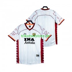 AS Rom Retro 1999 2000 Herren Trikot Auswärts Kurzarm