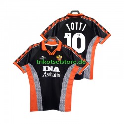 AS Rom Totti 10 Retro 1998 1999 Herren Trikot Ausweich Kurzarm