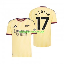 Arsenal Christos Tzolis 17 2026-2027 Herren Trikot Ausweich Kurzarm