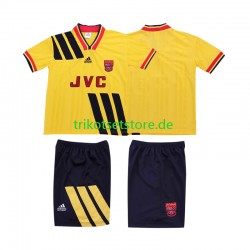 Arsenal Retro 1993 1994 Kinder Trikotset Auswärts Kurzarm