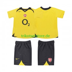 Arsenal Retro 2005 2006 Kinder Trikotset Auswärts Kurzarm