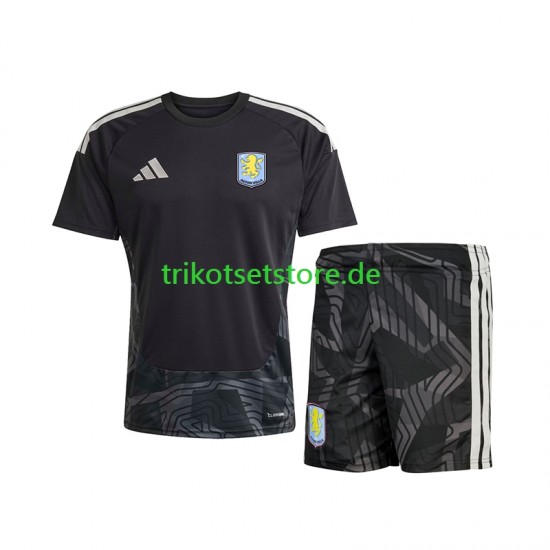 Aston Villa Torwart 2026-2027 Kinder Trikotset Auswärts Kurzarm