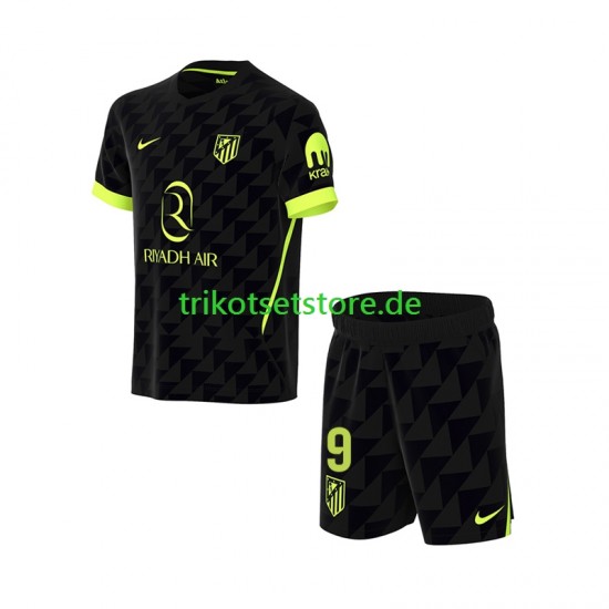 Atlético Madrid Alexander Sorloth 9 2026-2027 Kinder Trikotset Auswärts Kurzarm