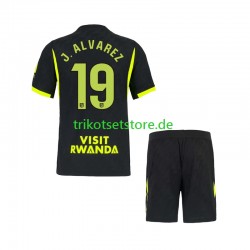 Atlético Madrid Julian Alvarez 19 2026-2027 Kinder Trikotset Auswärts Kurzarm