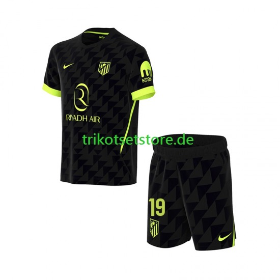 Atlético Madrid Julian Alvarez 19 2026-2027 Kinder Trikotset Auswärts Kurzarm