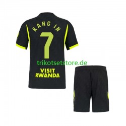Atlético Madrid Lee Kang-in 7 2026-2027 Kinder Trikotset Auswärts Kurzarm