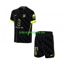 Atlético Madrid Obed Vargas 21 2026-2027 Kinder Trikotset Auswärts Kurzarm