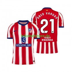 Atlético Madrid Obed Vargas 21 2026-2027 Herren Trikot Heim Kurzarm