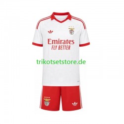 Benfica 2026-2027 Kinder Trikotset Auswärts Kurzarm