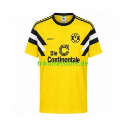Borussia Dortmund Retro 1989 Herren Trikot Heim Kurzarm