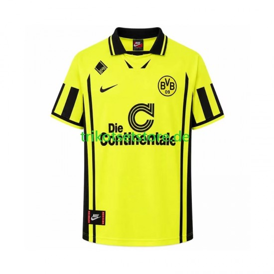 Borussia Dortmund Retro 1996 Herren Trikot Heim Kurzarm