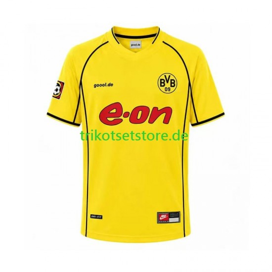 Borussia Dortmund Retro 2002 Herren Trikot Heim Kurzarm