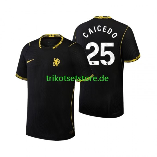 Chelsea Moises Caicedo 25 2026-2027 Herren Trikot Auswärts Kurzarm