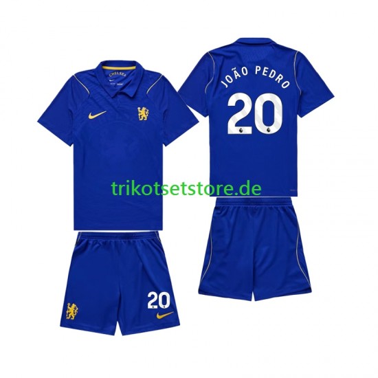 Chlesea Joao Pedro 20 2026-2027 Kinder Trikotset Heim Kurzarm