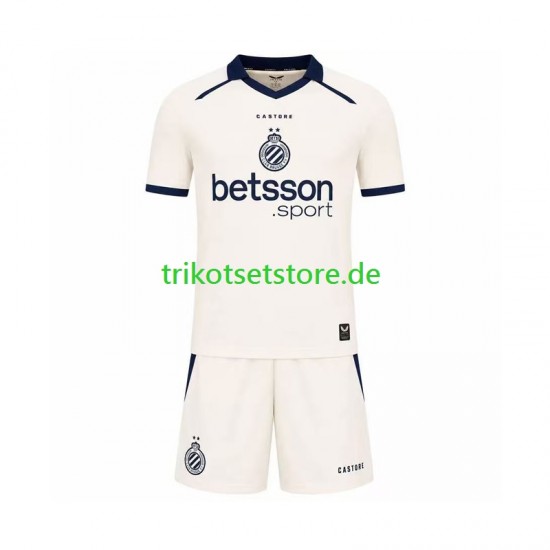 Club Brugge 2026-2027 Kinder Trikotset Auswärts Kurzarm