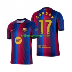 FC Barcelona Anthony Gordon 17 2026-2027 Herren Trikot Heim Kurzarm
