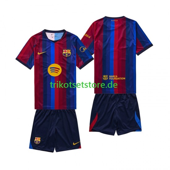 FC Barcelona 2026-2027 Kinder Trikotset Heim Kurzarm