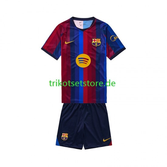 FC Barcelona 2026-2027 Kinder Trikotset Heim Kurzarm