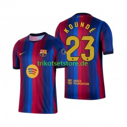 FC Barcelona Jules Kounde 23 2026-2027 Herren Trikot Heim Kurzarm