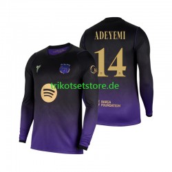 FC Barcelona Karim Adeyemi 14 2026-2027 Herren Trikot Auswärts Langarm