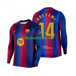 FC Barcelona Karim Adeyemi 14 2026-2027 Herren Trikot Heim Langarm