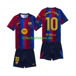 FC Barcelona Lamine Yamal 10 2026-2027 Kinder Trikotset Heim Kurzarm