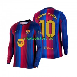 FC Barcelona Lamine Yamal 10 2026-2027 Herren Trikot Heim Langarm