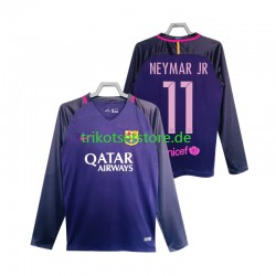 FC Barcelona Neymar JR 11 Retro 2016 2017 Herren Trikot Auswärts Langarm
