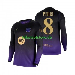 FC Barcelona Pedri 8 2026-2027 Herren Trikot Auswärts Langarm