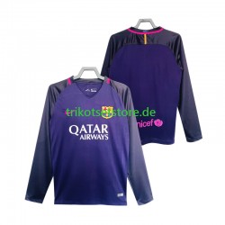 FC Barcelona Retro 2016 2017 Herren Trikot Auswärts Langarm