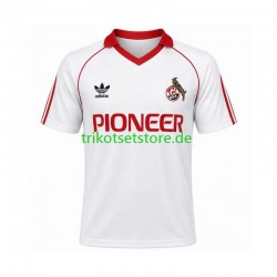 FC Köln Retro 1980 1981 Herren Trikot Heim Kurzarm
