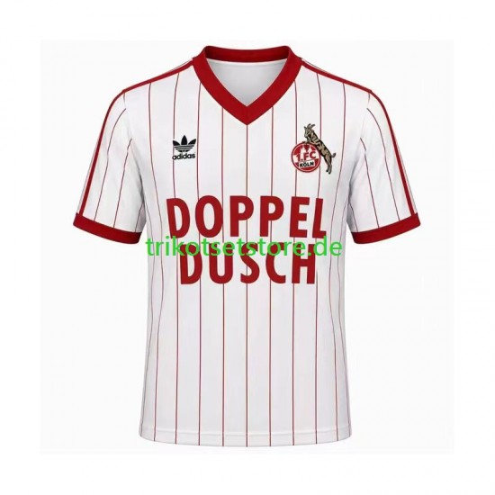 FC Köln Retro 1982 1983 Herren Trikot Heim Kurzarm
