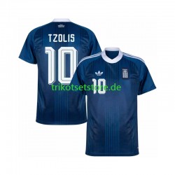 Griechenland Christos Tzolis 17 2026-2027 Herren Trikot Auswärts Kurzarm