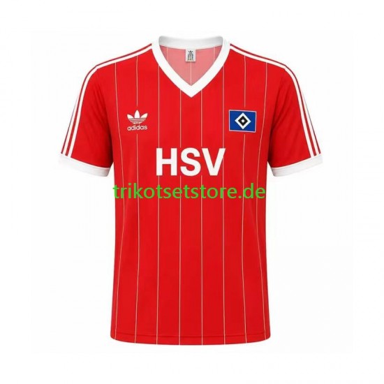Hamburger SV Retro 1983 Herren Trikot Auswärts Kurzarm
