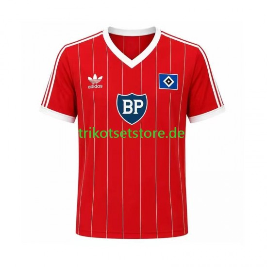 Hamburger SV Retro 1984 Herren Trikot Auswärts Kurzarm