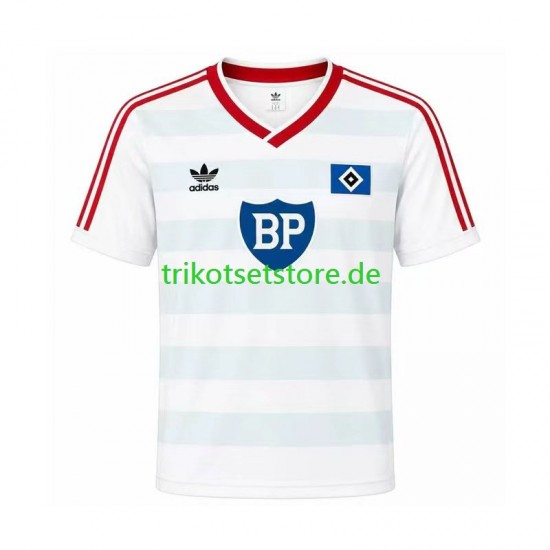 Hamburger SV Retro 1986 Herren Trikot Auswärts Kurzarm