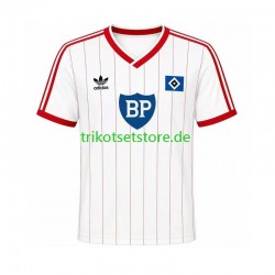 Hamburger SV Retro 1984 Herren Trikot Heim Kurzarm