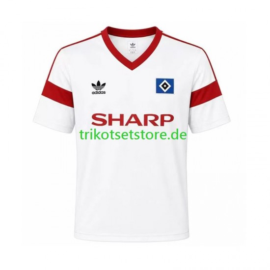 Hamburger SV Retro 1988 Herren Trikot Heim Kurzarm