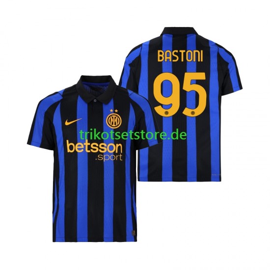 Inter Mailand Alessandro Bastoni 95 2026-2027 Herren Trikot Heim Kurzarm