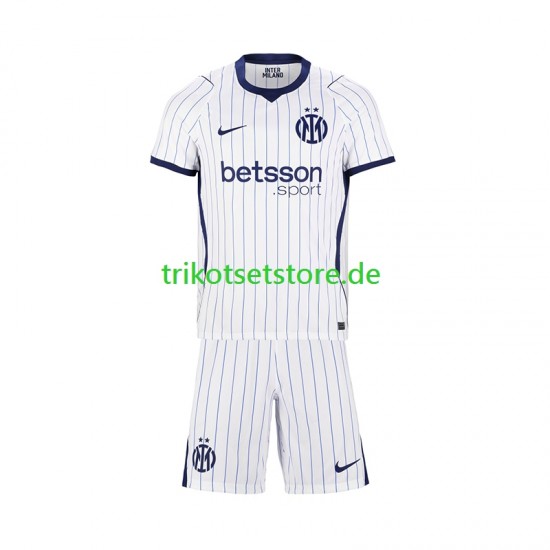 Inter Mailand 2026-2027 Kinder Trikotset Auswärts Kurzarm