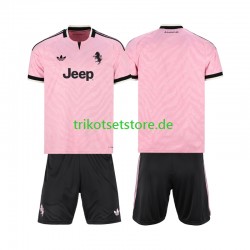 Juventus Turin 2026-2027 Kinder Trikotset Auswärts Kurzarm