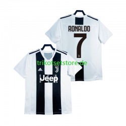 Juventus Turin Cristiano Ronaldo Retro 2018 2019 Herren Trikot Heim Kurzarm